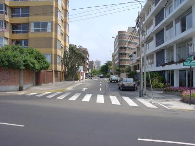 Lima Quiet street in Miraflores