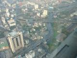 Bangkok view from 77th floor of BaiyokeBangkok Sky Tower