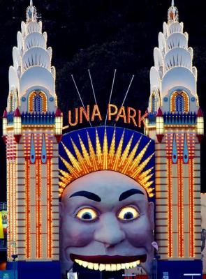 Luna Park at night