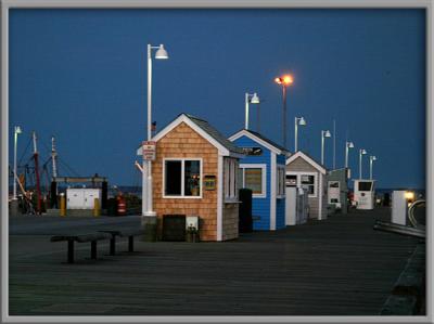 P Town Booths on the Pier