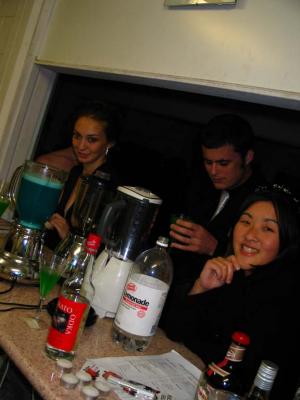 At the bar