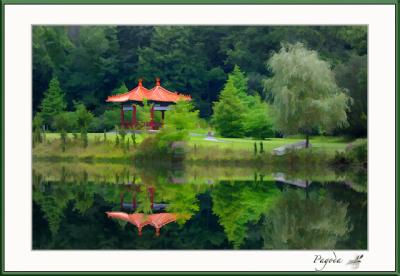 Pagoda, Lasdon Park