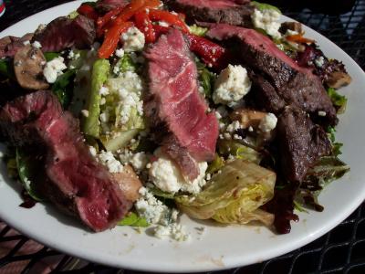 Wow.  Nice steak tartare salad!
