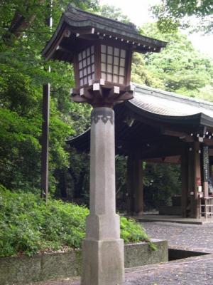 Street Lamp at Meiji Shinto Shrine