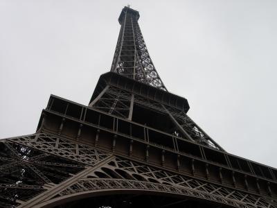 The Eiffel Tower from a slightly different perspective.