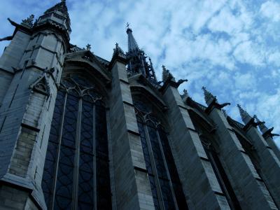 Exterior of the Sainte-Chapelle.