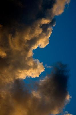 Clouds in sunset