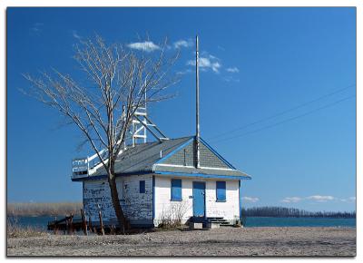 Lifeguard House on Cherry Beach