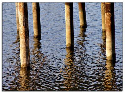 Pier reflections