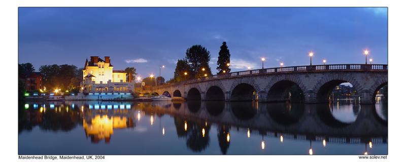 <p align=center><b> 6th PLACE-Maidenhead Bridge* </b> <br> <font size=1> by Luben Solev</font></p>