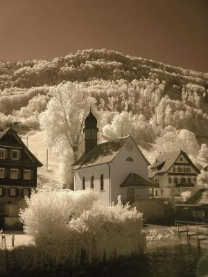 9th Place: White Church by kt