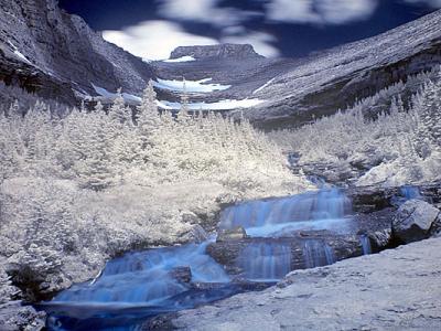 Glacial Waterfallby James Langford