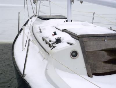 Snowy Deck