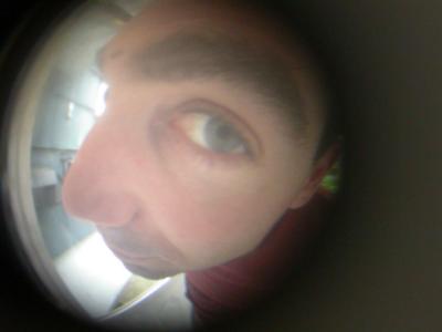 Thru the peephole