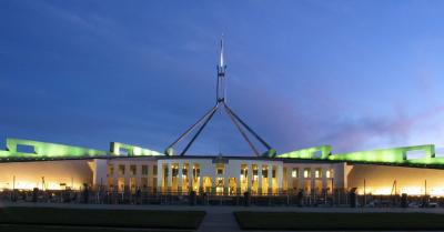 Parliament House at night