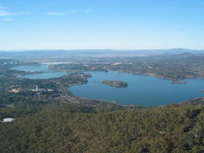 View of Canberra from Telstra Tower