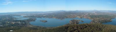 View of Canberra from Telstra Tower