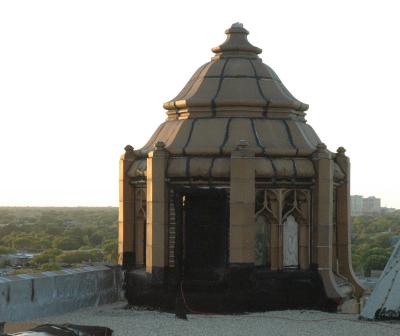 cupola on the roof
