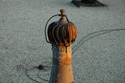 air vent on the roof