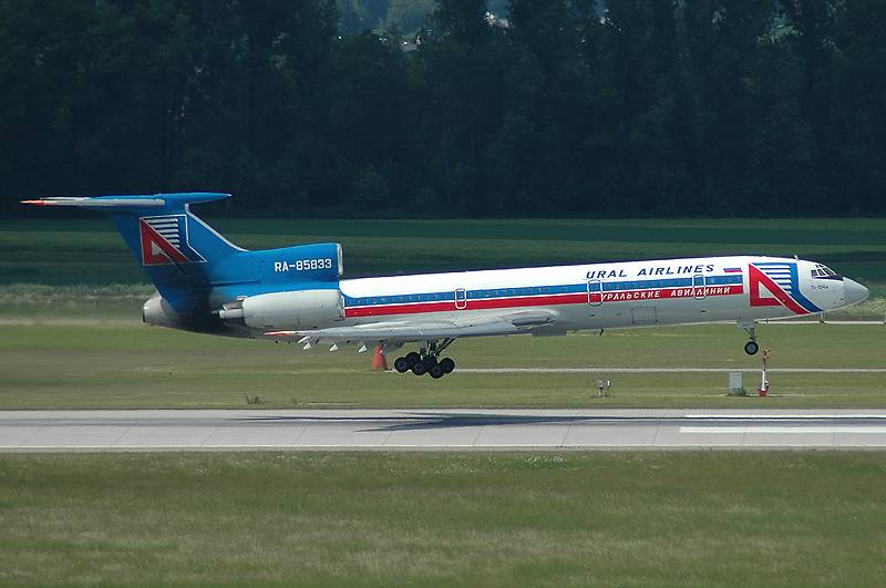 Ural Airlines Tupolev Tu-154M