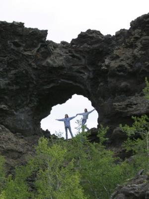 Dimmuborgir lava fields