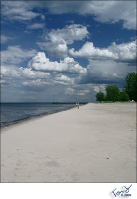 Gilson Beach Rainy Day