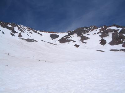 Avalanche Gulch from the top of Standstill Hill