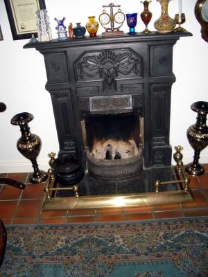 Captain's House - fireplace