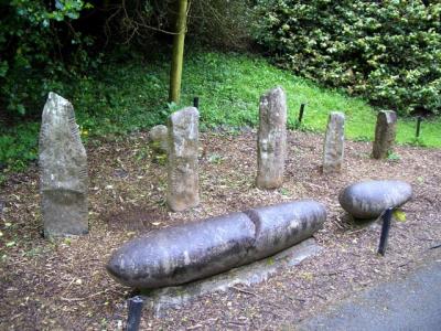 Ogham stones on Ventry estate