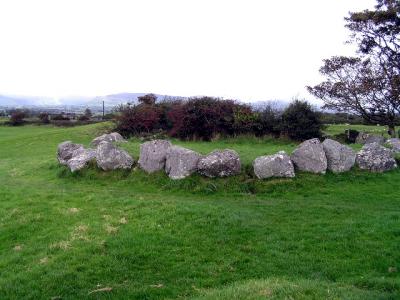 stone circle at Carrowmore Tombs