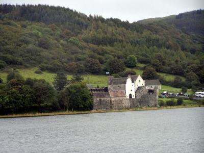 Parke's Castle from Lough Gill
