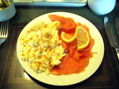 Smoked Salmon & scrambled eggs