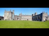 Kilkenny Castle - east side, W  shaped castle