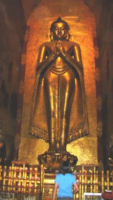 10-meter Buddha at Ananda Temple, 2