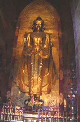 10-meter Buddha at Ananda Temple, 3