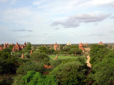 View from Mingalarzedi Pagoda, Bagan 2