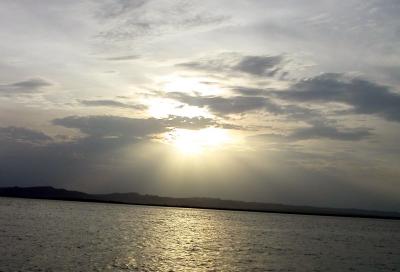 Sunset on the Ayeyarwaddy