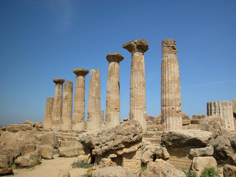 agrigento temple of heracles