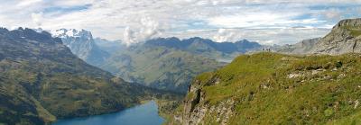Hiking from Jochpass to Melchsee-Frutt (Switzerland)