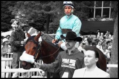 Birdstone in the Walking Ring