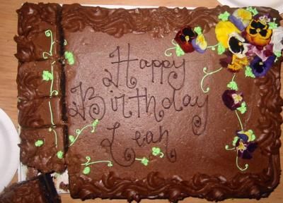 Leah's Birthday Cake