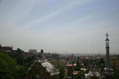 Guell Park and skyline