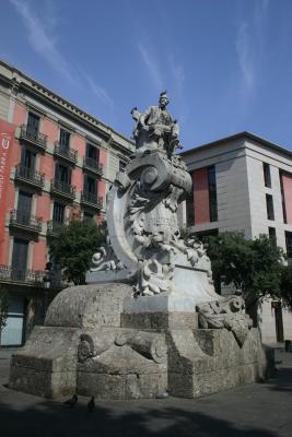 
Monument to playwright and poet Frederic Solar Pitarra