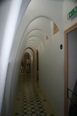 
Casa Batllo - Hall way in the attic