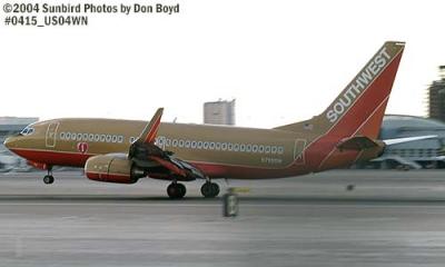 Southwest Airlines B737-7Q8 N799SW (ex BWIA 9Y-TGI) aviation stock photo #0415
