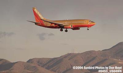 Southwest Airlines B737-7H4 N742SW aviation stock photo #0453