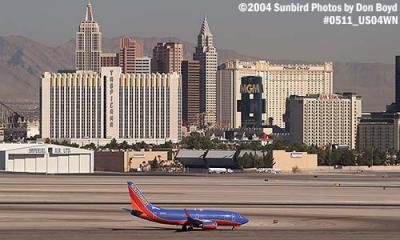 Southwest Airlines B737-7H4 N450WN aviation stock photo #0511