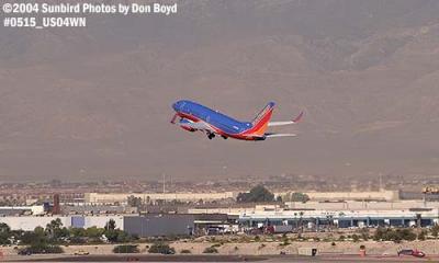 Southwest Airlines B737-7H4 N450WN aviation stock photo #0515