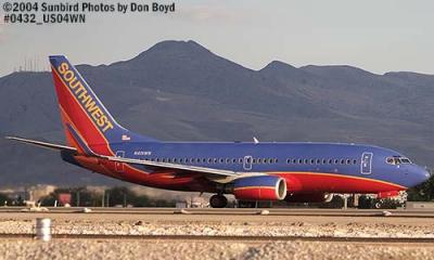 Southwest Airlines B737-7H4 N401WN aviation stock photo #0432