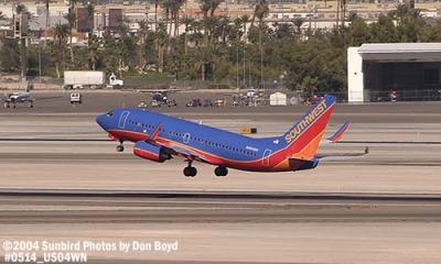 Southwest Airlines B737-7H4 N450WN aviation stock photo #0514